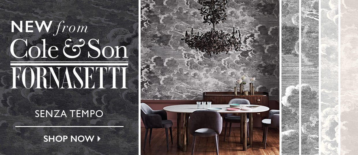 New From Cole & Son Fornasetti - Senza Tempo - Shop Now