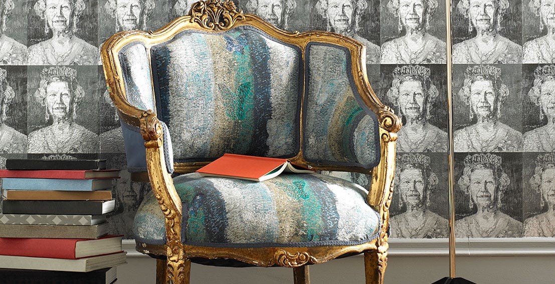 Hunt Slonem Fabric
